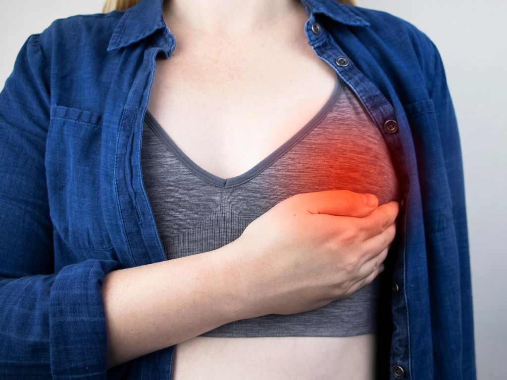 pijnlijke borsten in overgang en menopauze